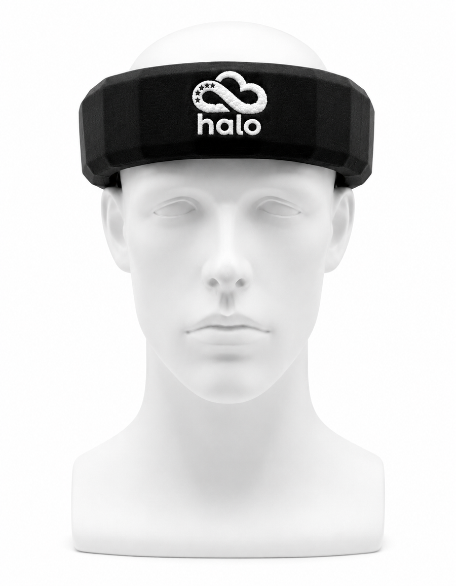 CLOUD Halo soft-shell flag football headgear, side profile showing full head coverage